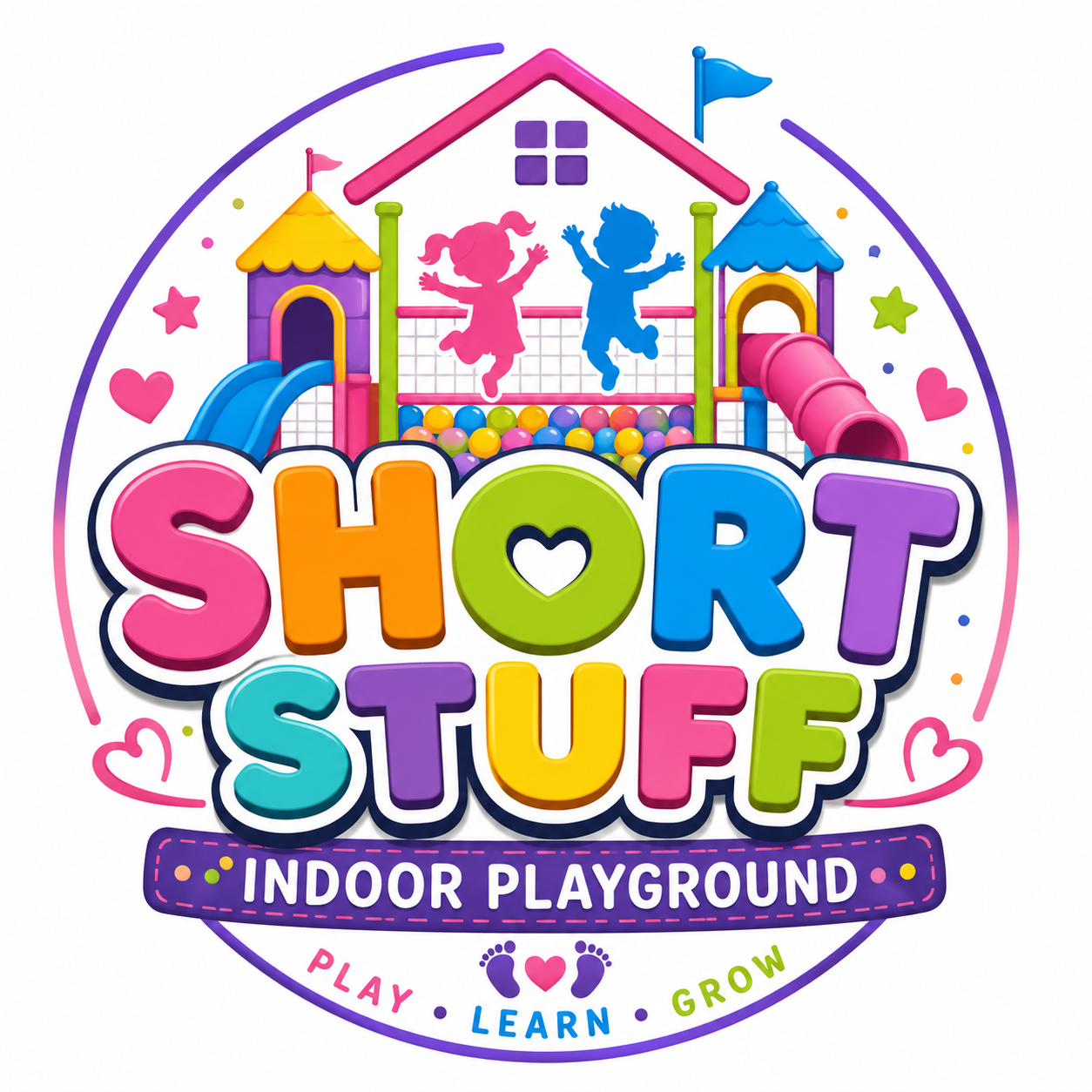 Colorful Short Stuff Indoor Playground logo